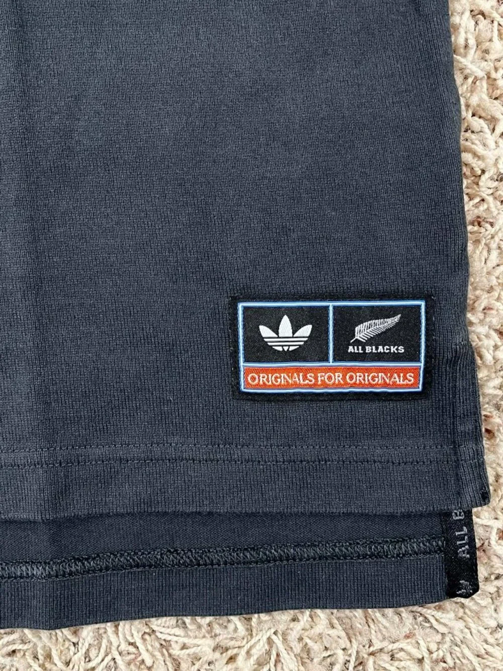Adidas Originals & All Blacks Men’s Heritage Rugby Polo Shirt, Size Medium (New)